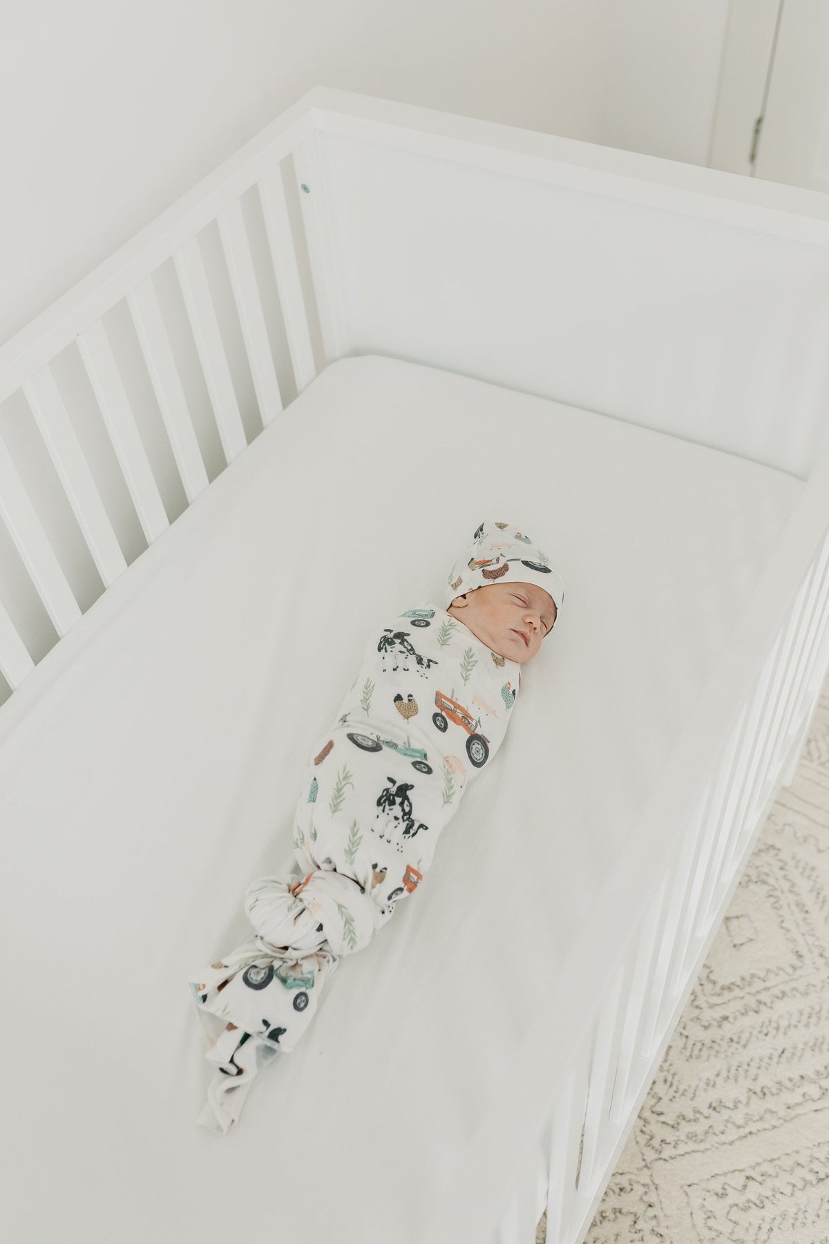 Copper Pearl Knit Swaddle Blanket | Jo