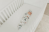 Copper Pearl Knit Swaddle Blanket | Jo