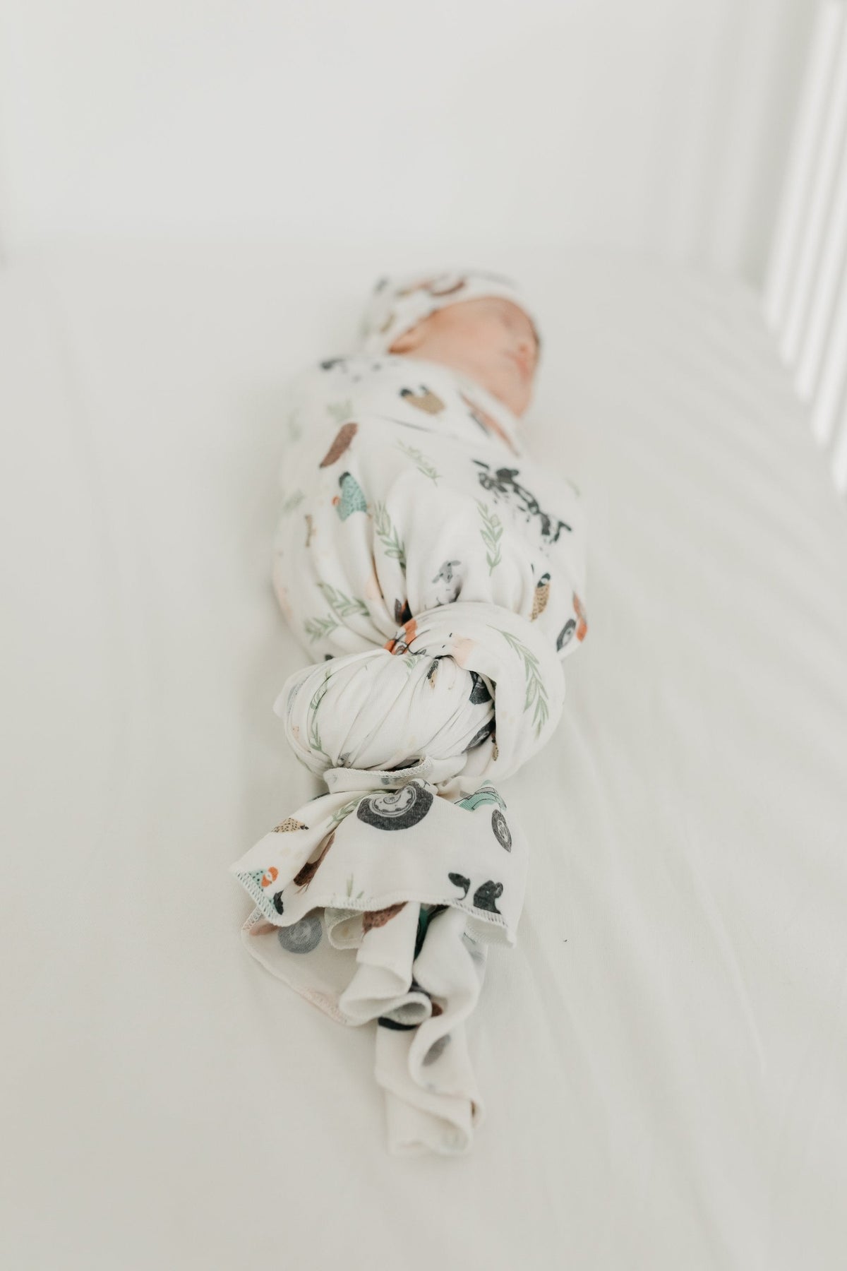 Copper Pearl Knit Swaddle Blanket | Jo