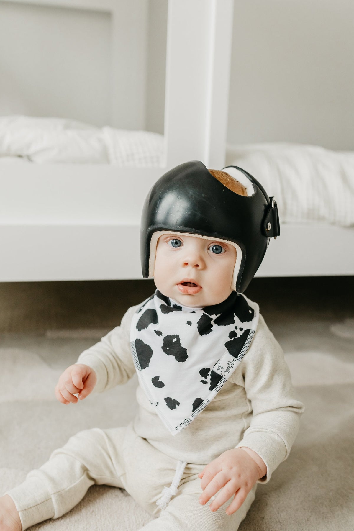 Copper Pearl Baby Bandana Bibs | Jo