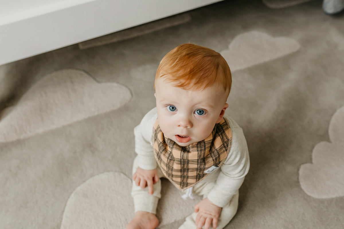 Copper Pearl Baby Bandana Bibs | Jo