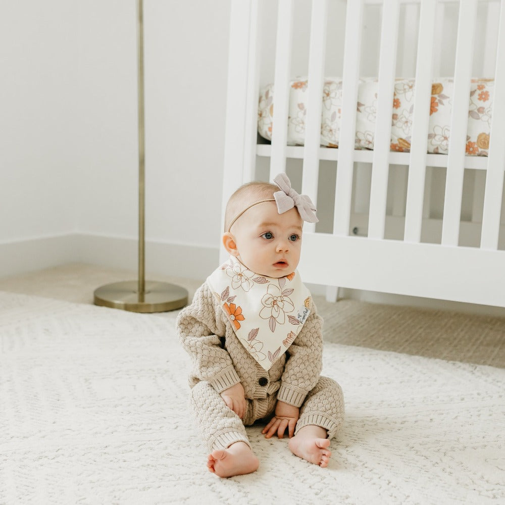 Copper Pearl Baby Bandana Bibs | Ferra