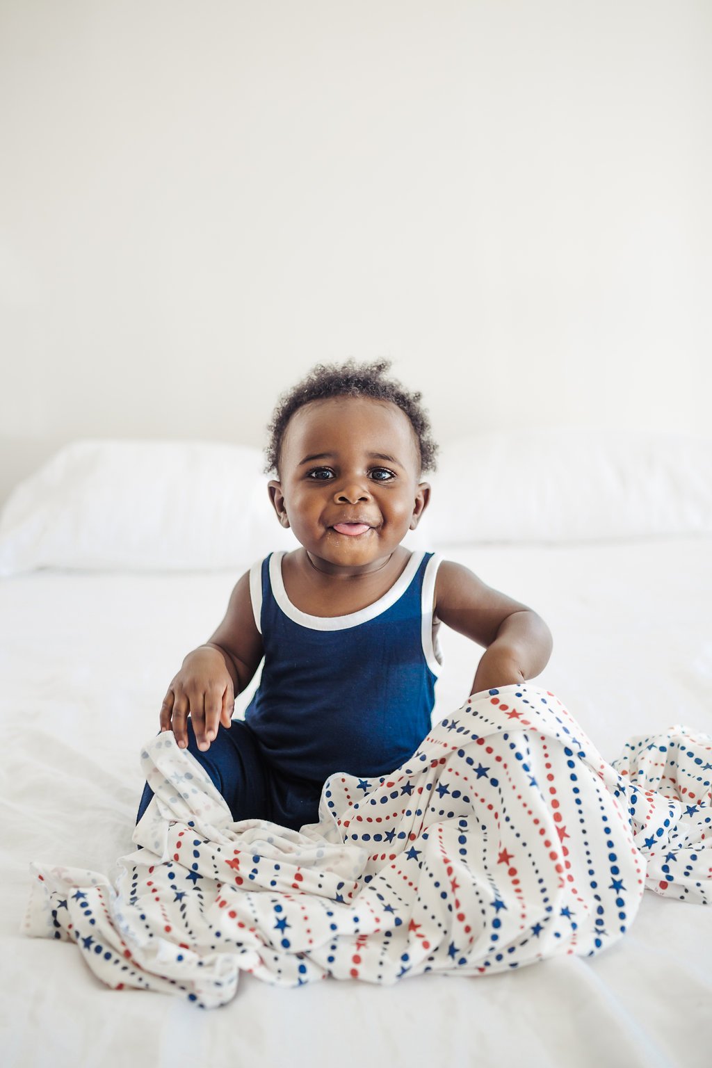 Copper Pearl Knit Swaddle Blanket - Glory