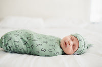 Copper Pearl Knit Swaddle Blanket - Poe