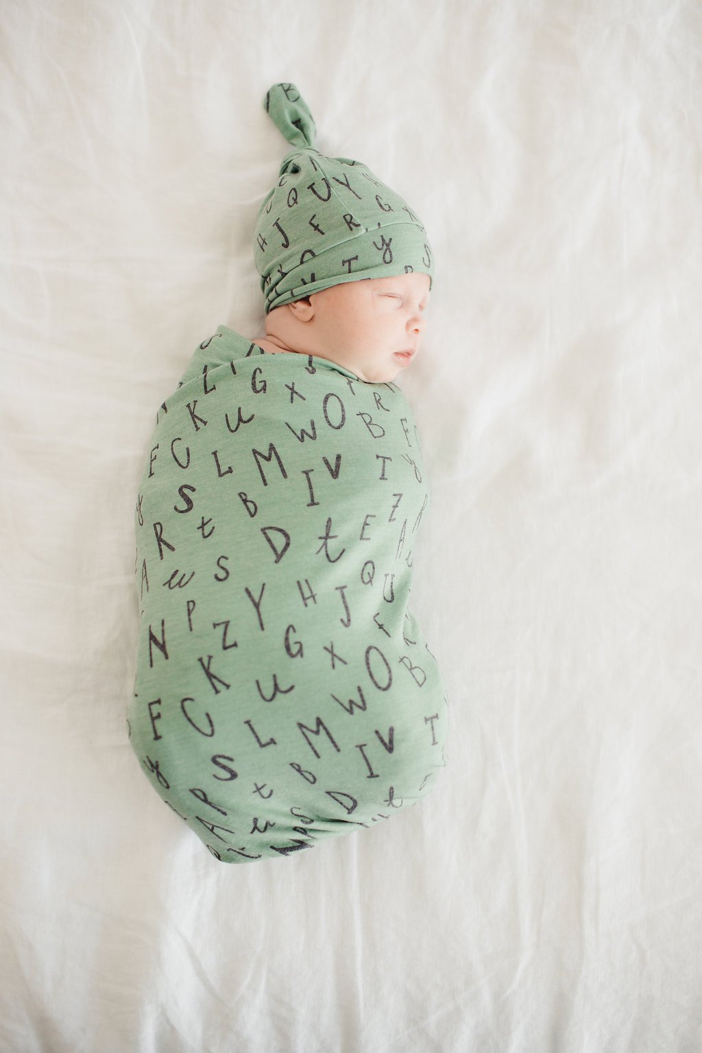 Copper Pearl Knit Swaddle Blanket - Poe