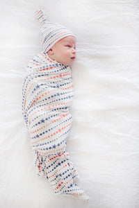 Copper Pearl Knit Swaddle Blanket - Glory