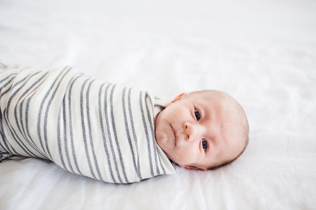 Copper Pearl Knit Swaddle Blanket - Midtown