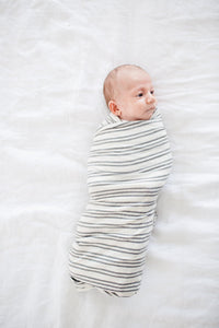 Copper Pearl Knit Swaddle Blanket - Midtown