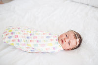 Copper Pearl Knit Swaddle Blanket - Summer