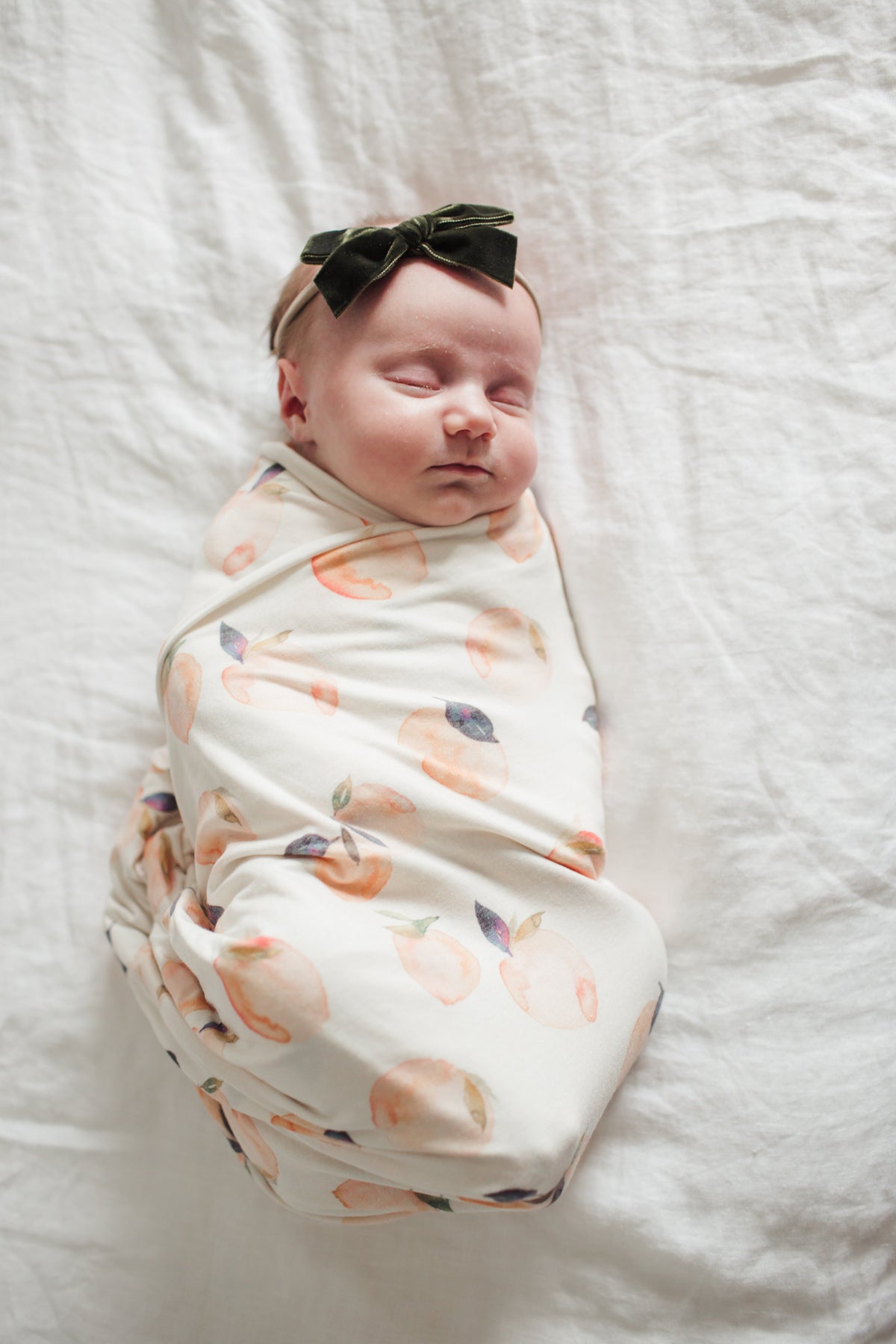 Copper Pearl Knit Swaddle Blanket - Caroline