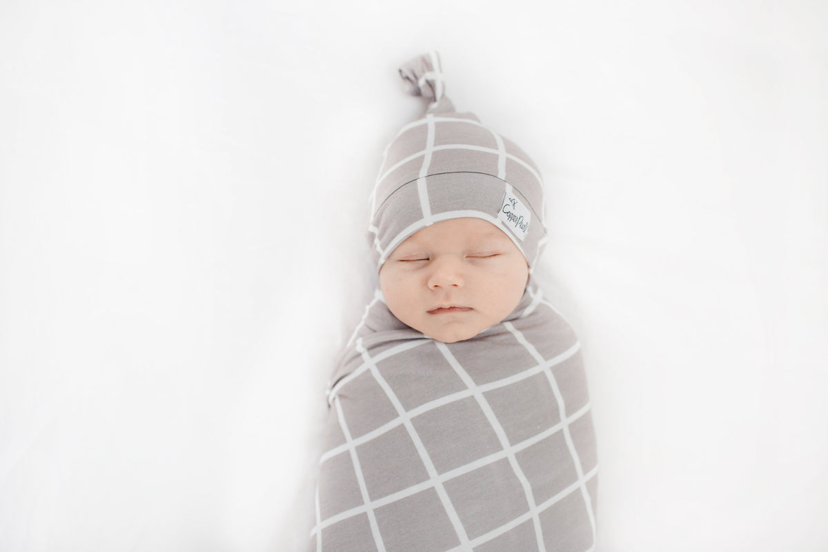 Copper Pearl Knit Swaddle Blanket - Midway