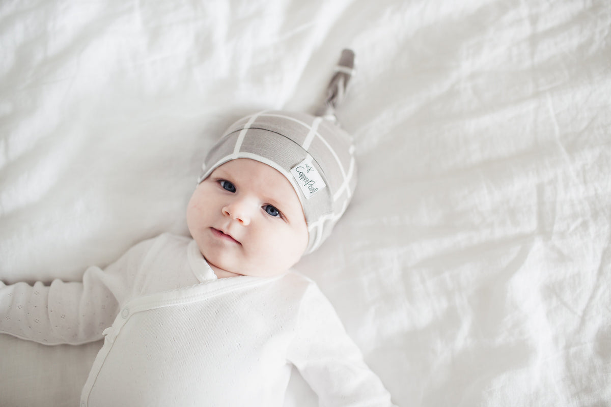 Copper Pearl Top Knot Hat - Midway