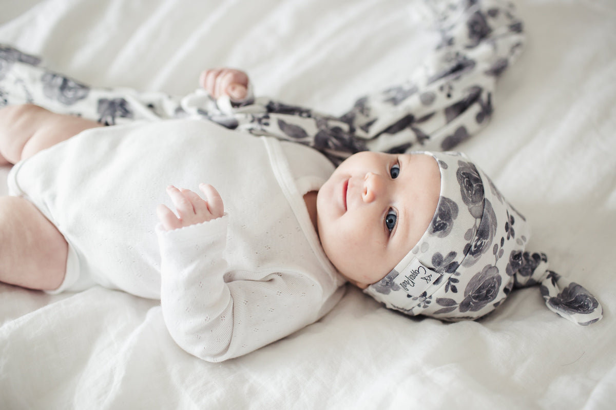 Copper Pearl Top Knot Hat - Rowan