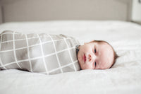 Copper Pearl Knit Swaddle Blanket - Midway