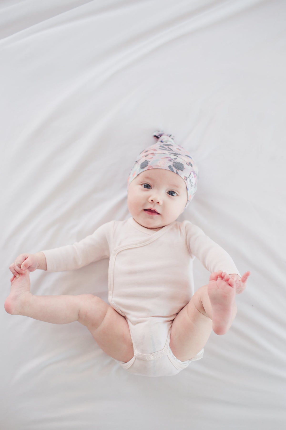 Copper Pearl Top Knot Hat - Morgan