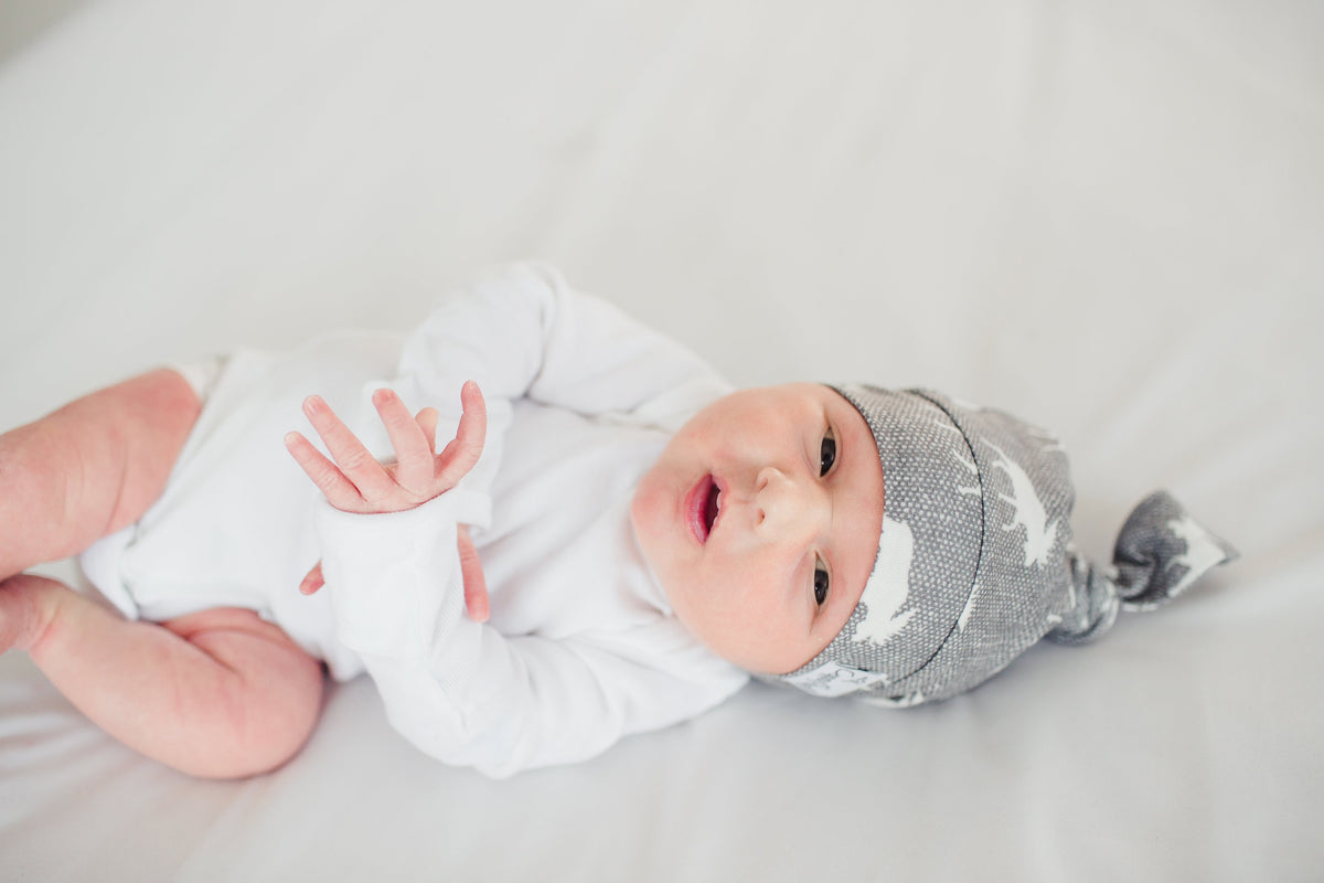 Copper Pearl Top Knot Hat - Scout