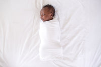 Copper Pearl Knit Swaddle Blanket - Dove