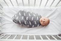 Copper Pearl Knit Swaddle Blanket - Scout