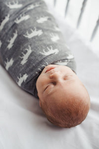 Copper Pearl Knit Swaddle Blanket - Scout