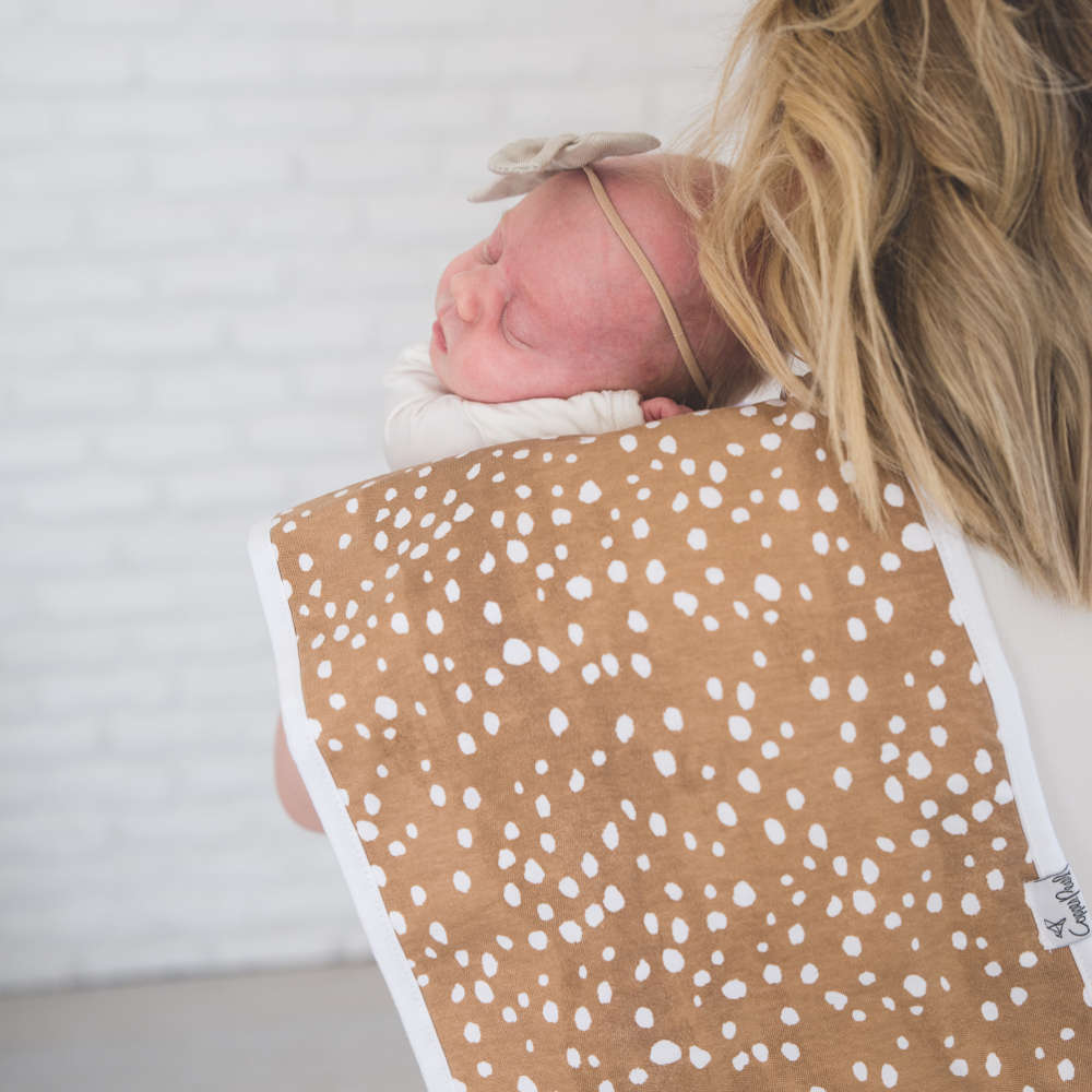 Copper Pearl Premium Burp Cloths | Autumn