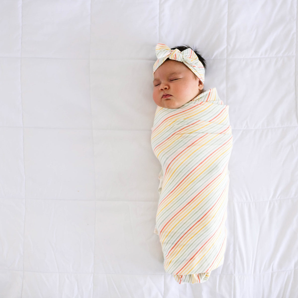 Copper Pearl Knit Swaddle Blanket | Rainee