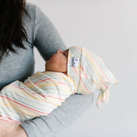 Copper Pearl Knit Swaddle Blanket | Rainee