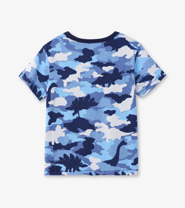 Hatley Graphic Tee - Dino Camo Pocket