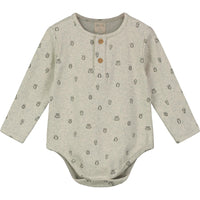 Ettie + H Kytto Onesie/T-Shirt | Oatmeal Owls