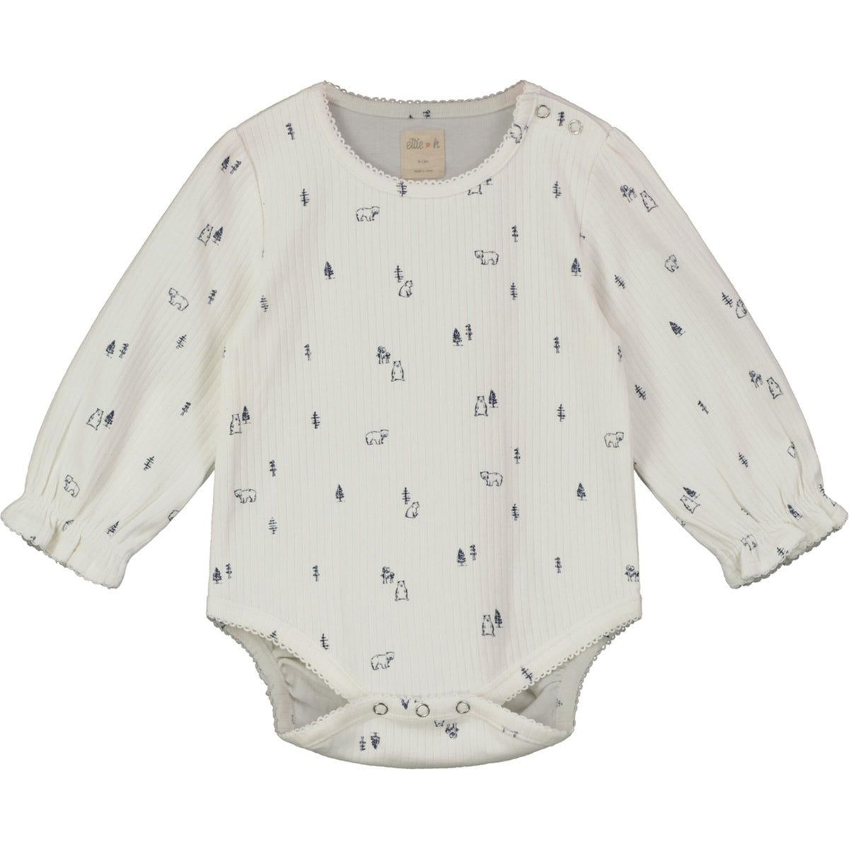 Ettie + H Arthyen Onesie/T-Shirt | Cream Bears