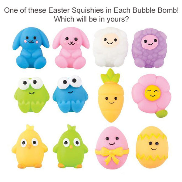 Easter Squishy Surprise Bubble Bath Bomb- Assorted Colors