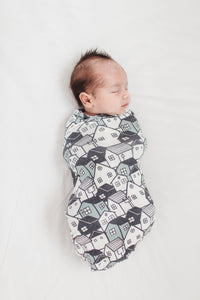 Copper Pearl Knit Swaddle Blanket - Urban