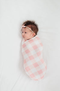 Copper Pearl Knit Swaddle Blanket - London