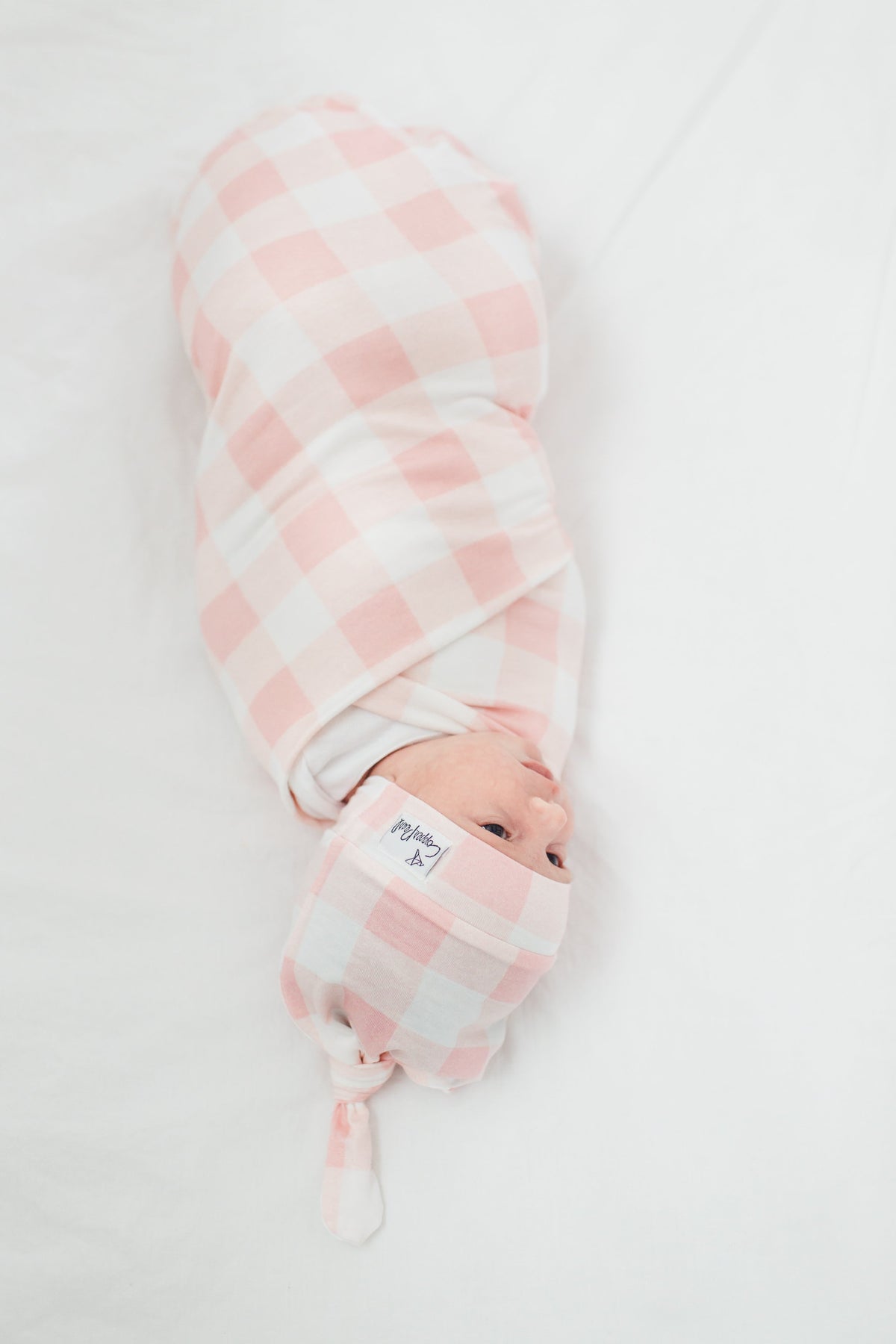 Copper Pearl Knit Swaddle Blanket - London