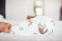 Copper Pearl Knit Swaddle Blanket - Noah