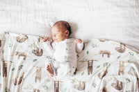 Copper Pearl Knit Swaddle Blanket - Noah