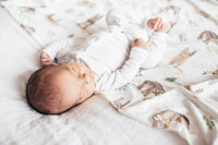 Copper Pearl Knit Swaddle Blanket - Noah