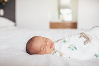 Copper Pearl Knit Swaddle Blanket - Noah