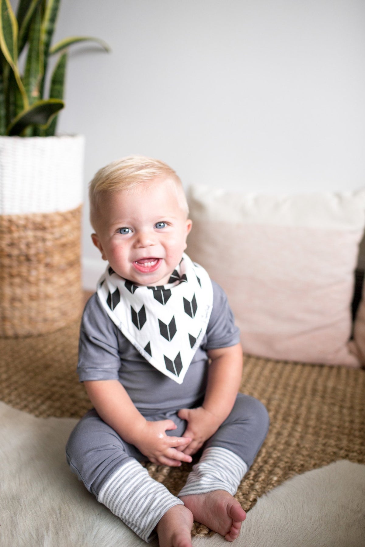 Baby Bandana Bibs - Shade - Copper Pearl - 5