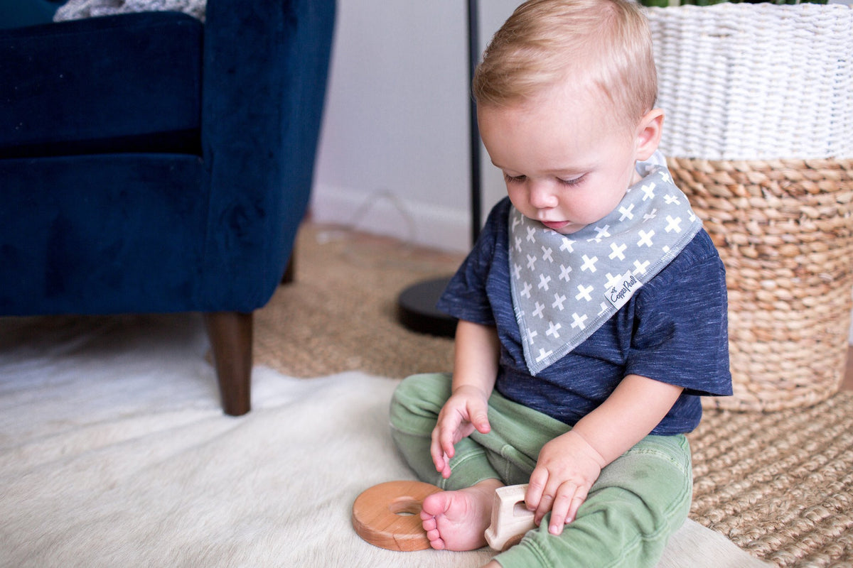 Baby Bandana Bibs - Shade - Copper Pearl - 11