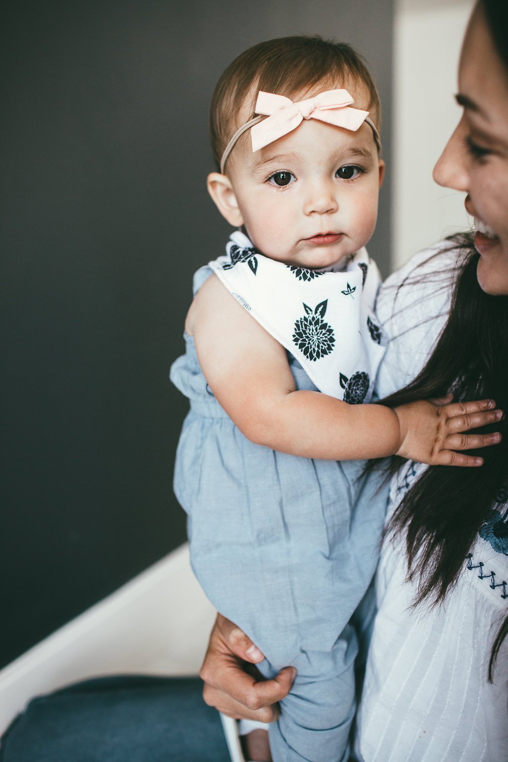 Baby Bandana Bibs - Willow - Copper Pearl - 2