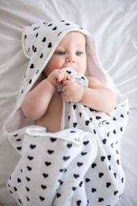 Muslin Hooded Towel - Smitten - Copper Pearl - 4