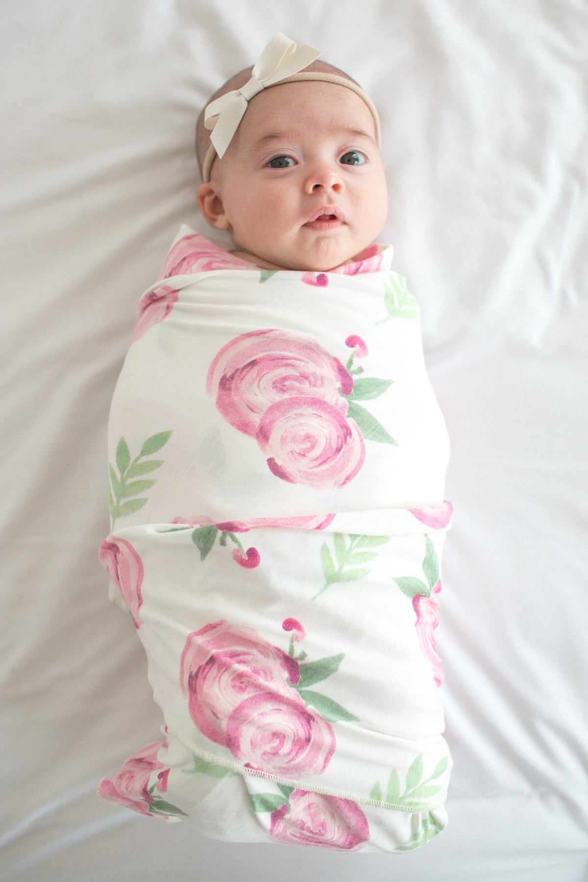 Copper Pearl Knit Swaddle Blanket - Grace