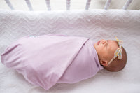 Copper Pearl Knit Swaddle Blanket - Lily