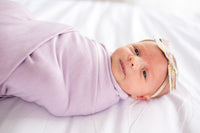 Copper Pearl Knit Swaddle Blanket - Lily