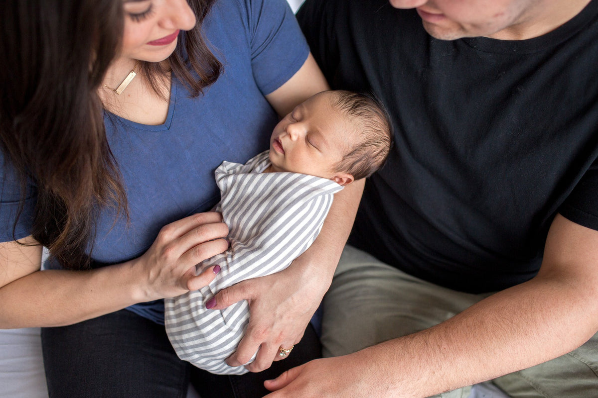 Copper Pearl Knit Swaddle Blanket - Everest