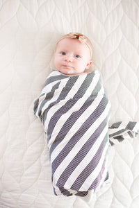 Copper Pearl Knit Swaddle Blanket - Tribe