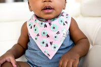 Copper Pearl Baby Bandana Bibs - Bloom