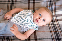 Baby Bandana Bibs - Woodland - Copper Pearl - 4