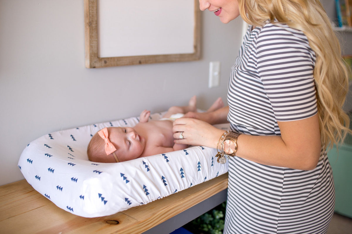 Diaper Changing Pad Cover - Dakota - Copper Pearl - 8