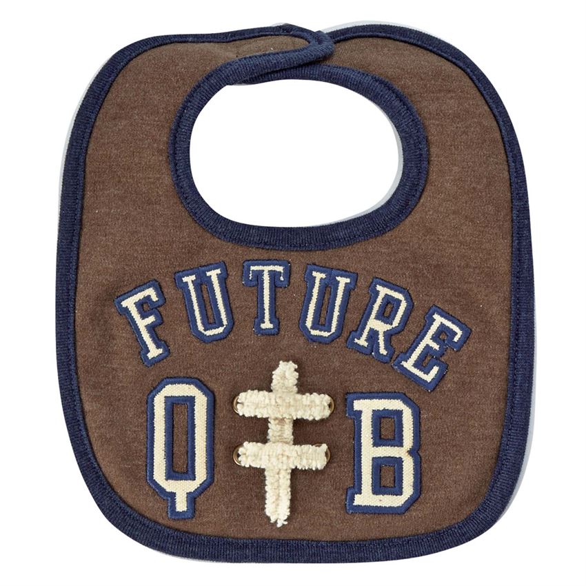 Mud Pie "Future QB" Bib